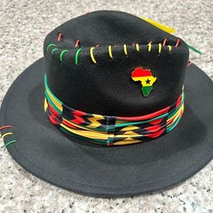 Ghana Fedora Hat